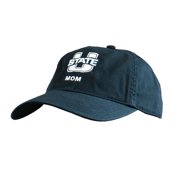 Utah State Mom Embroidered Adjustable Cap